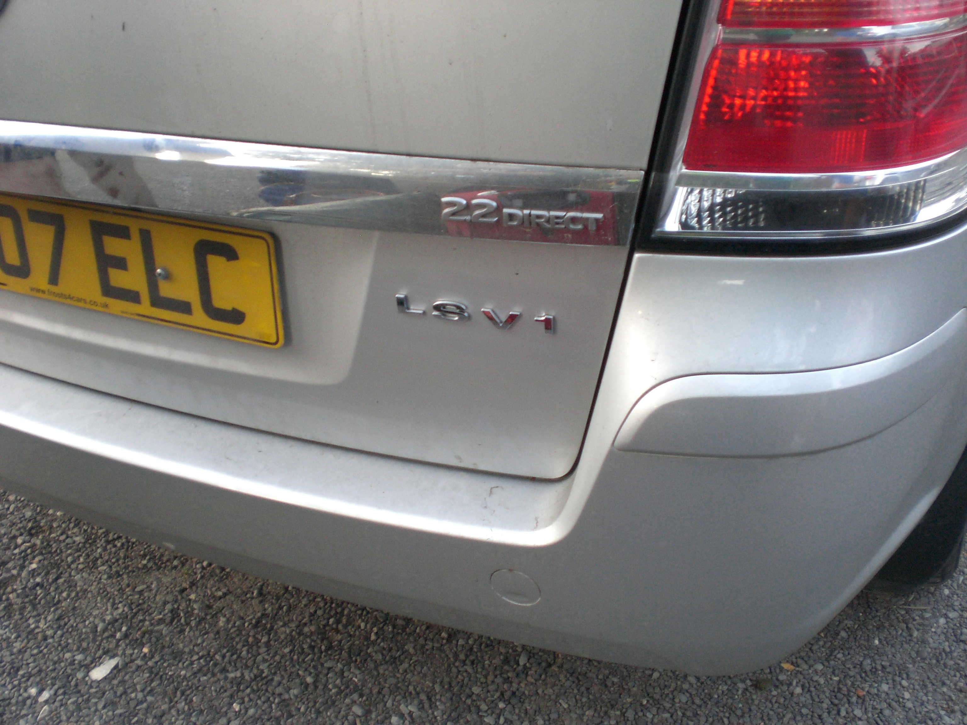 LSV insignia applied