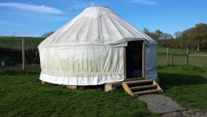 Yurt at East Yarde